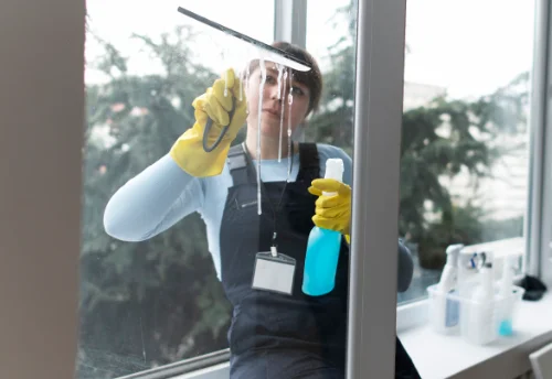 Nettoyage de vitres intérieures et extérieures à Sainte-Gemme-Moronval